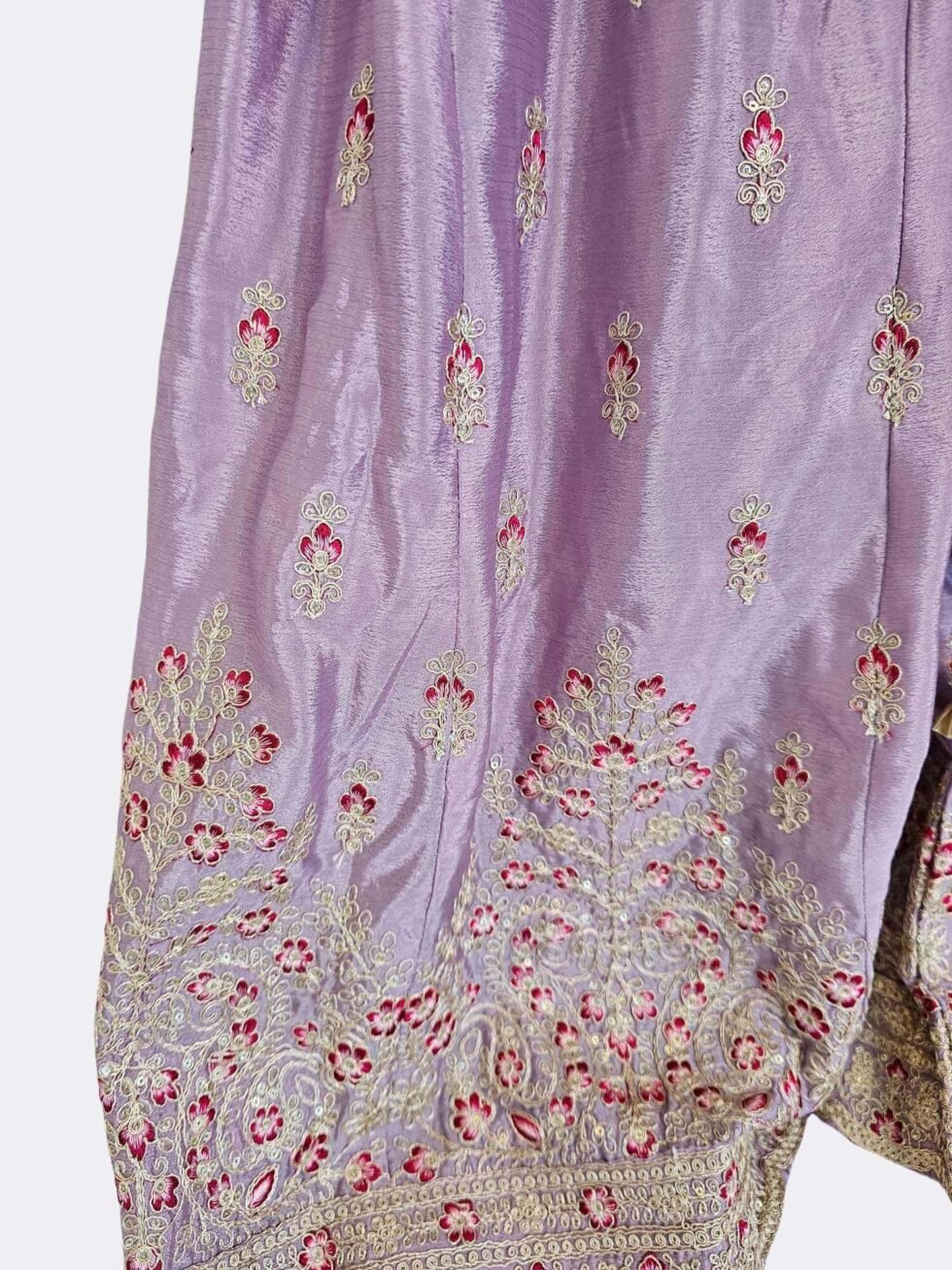 lilac threadwork sharara gallery