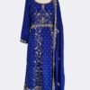 royal blue anarkali with salwar