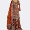 rust long top lengha