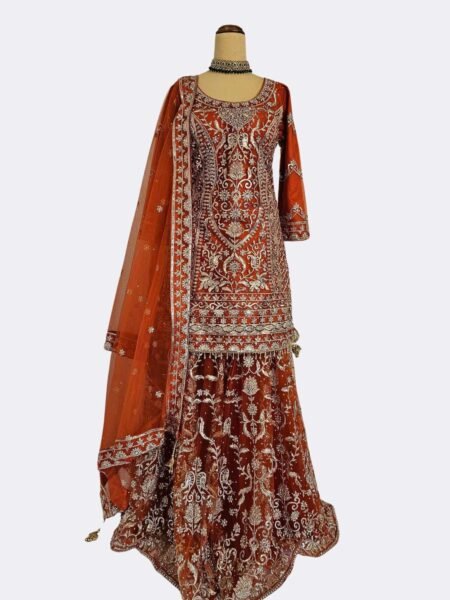 rust long top lengha